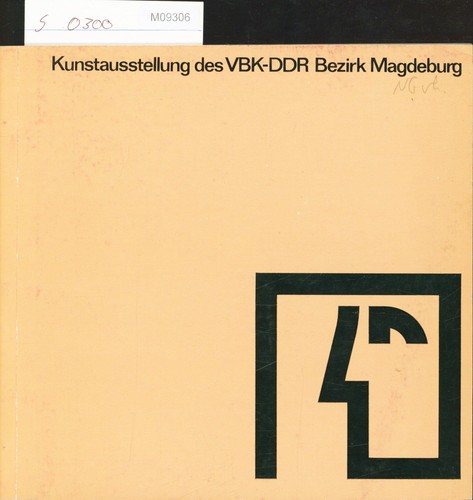 Kunstausstellung des vbk ddr - kunstausstellung, vbk-ddr