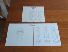Original art the boondocks - the,