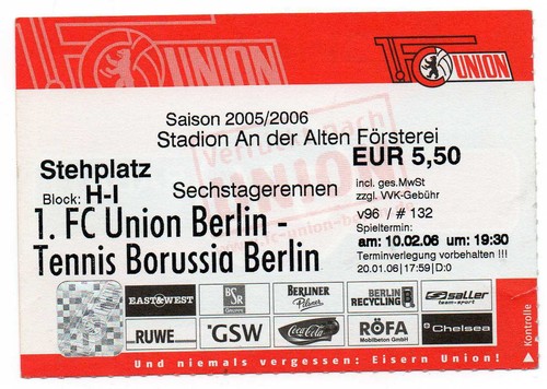 Ticket union berlin - bl,
