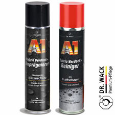 Dr. Wack A1 Cabrio Verdeckpflege Set Verdeckreiniger & -Imprägnierer je 400ml 