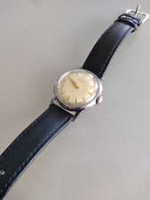 JUNGHANS Trilastic 17 Jewels - Handaufzug - volle Funktion - Lederarmband