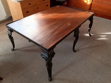 Antiker  Eisentisch Tisch