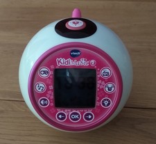 Vtech KidiMagic 2, interaktives Lernspielzeug, Licht, Wecker, weiß-rosa