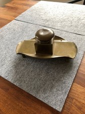 alte Schreibtischgarnitur  antik Messing  Deko