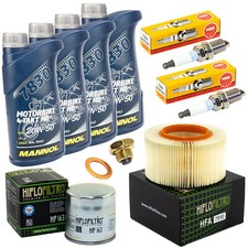 Wartung für BMW R 1100 GS R 1150 R 850 Öl 4L Luft- Öl- Filter Schraube Zündkerze