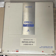SONY CRV Disc Laserdisc LVR-4000 LVR-5000 LVR-6000 Alignment Reference Test Disc