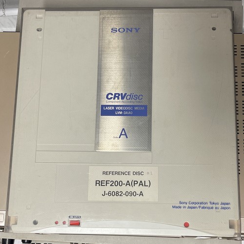 Sony crv disc laserdisc - crv,