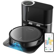 Proscenic Floobot X1 Saugroboter mit Absaugstation,Ultraschall-Wischsystem,3000P