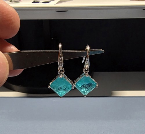 Neu quadratisch blau paraiba - neu,