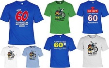 T-Shirt zum 60.Geburtstag - 60 Jahre - Coole Sprüche / Motive Geburtstag 60