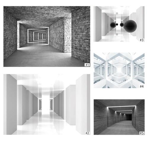 Fototapete effekt tunnel - effekt,