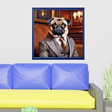 Mops Hund maßgeschneiderter
