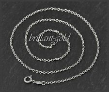 Anker Kette 585 Gold, 1,0/ 1,2/ 1,4/ 1,6mm Stärke, Weißgold, Gelbgold, Rotgold