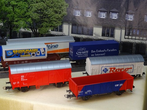 Roco konvolut güterwagen - roco, 6