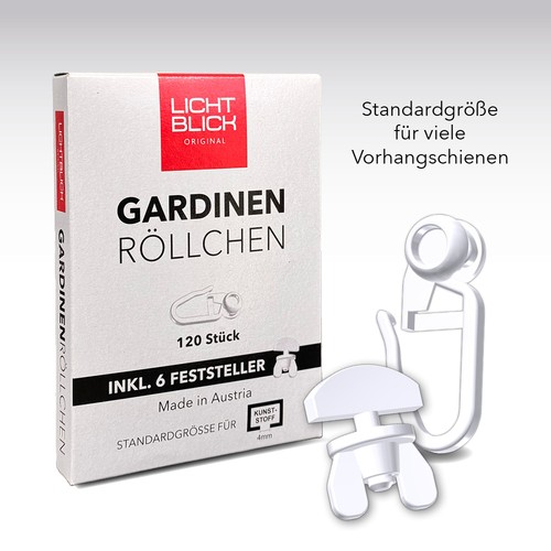 Gardinenröllchen für
