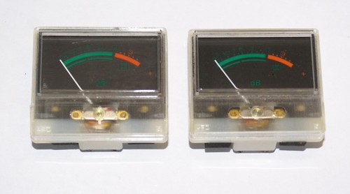 Analog rec level - vu, meter