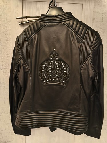 Damen lederjacke pompöös - damen,