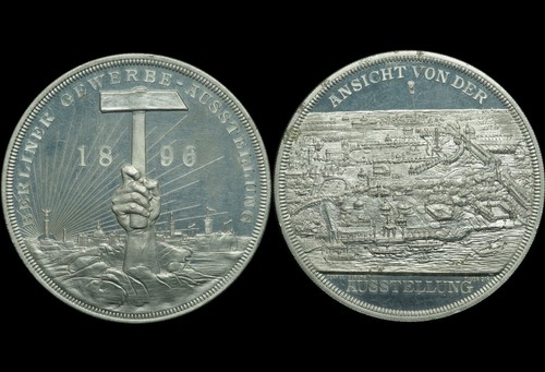 Berlin alu medaille - berlin:, 45