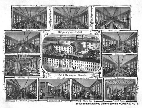 Dresden nähmaschinen fabrik - dresden, "nähmaschinen-fabrik