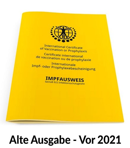 Impfausweis impfpass impfbuch - impfausweis,