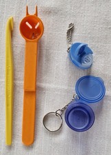 Tupperware kleine Haushalthelfer Orangenschäler,Teufelchen, Salzstreuer,Schüssel