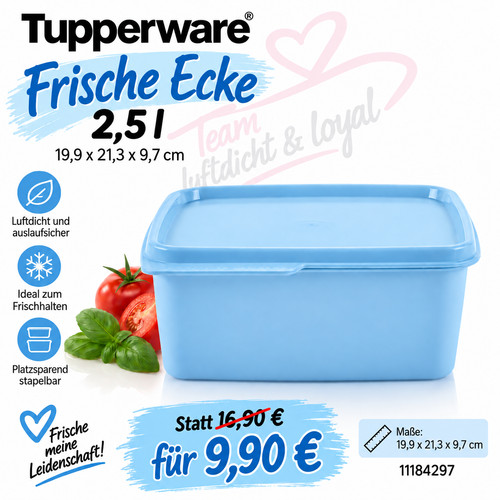 Tupperware kühlschrank 5l - kühlschrank, 2,5l
