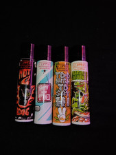 CLIPPER Classic Mehrweg Feuerzeug - 4er Set - HOT BOXING - NEU - C130