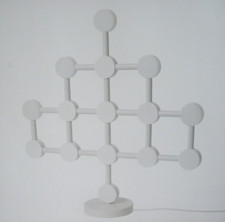 IKEA STRALA LED Kerzenständer Tischleuchte Tischlampe Leuchte Lampe weiß Metall