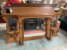 Antiker Spiegel Eiche 1895