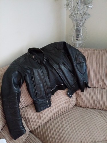Vintage swedish leather black - swedish,