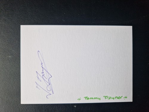 Tommy traynor autogramm eire - tommy,