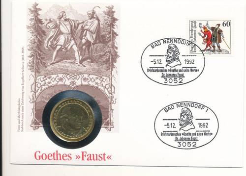 Numisbrief goethe goethes - numisbrief,