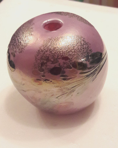 Irisierende kleine vase - irisierende,