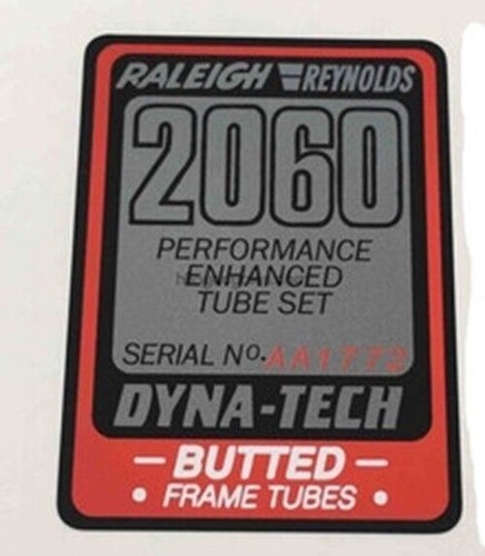 Raleigh 2060 rahmen aufkleber - raleigh,