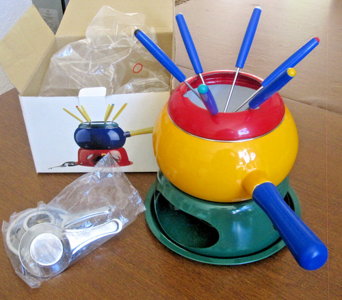 Topf fondue komplettes set - "fondue",