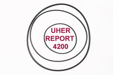 SET RIEMEN UHER REPORT 4200 TONBANDMASCHINE EXTRA STRONG FABRICKFRISCH BELT