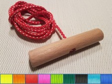 PROFI-SCHLITTENLEINE * BUCHE-GRIFF * 1,8m Seil * Leine * Schlittenseil Zugschnur