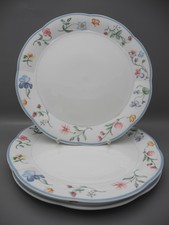 Villeroy & Boch 3 Pizzateller MARIPOSA große Speiseteller D=30,5 cm Blumen