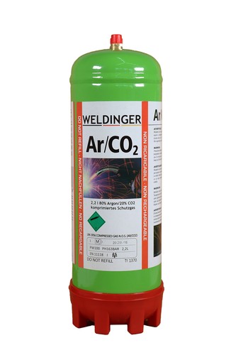 Mischgas einwegflasche 20 - einwegflasche, 20%