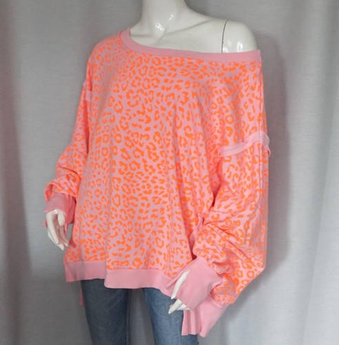 Oversized sweater linksnaht - oversized,