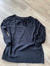 Opus Sulese Shirt Blusenshirt 38 schwarz