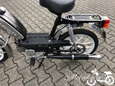 Auspuff schwarz / chrom