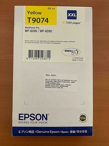 Epson t9074 tintenpatrone gelb - epson,
