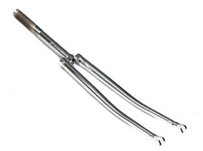 BLB flat crown fork Chrome