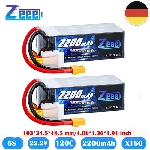 Zeee lipo akku batterie - 2x,