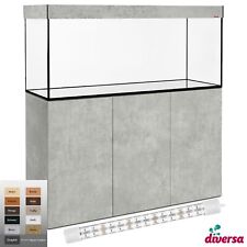 (845,00€ / Stk.) diversa Aquarium-Kombination Aquatic 120x40x50cm 240L inkl. LED