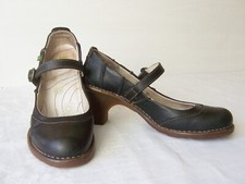 "EL NATURALISTA" Gr.39 MaryJane/City-Pumps/Halbschuhe Leder schwarz TOP-Zustand