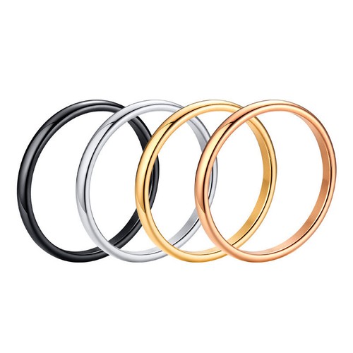 Ring schmal glatt 2mm - schmal,