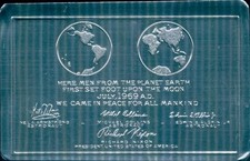 Metall PC First set Foot upon the Moon 1969, Neil Armstrong,... - 4866981