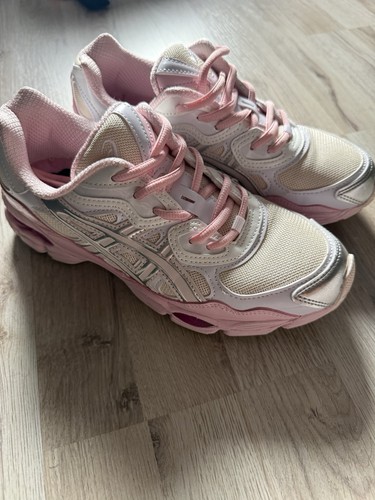 Asics gel nyc creme rosa - asics, gel-nyc